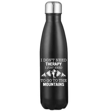 Hiking I Don't Need Therapy Stainless Steel Water Bottle